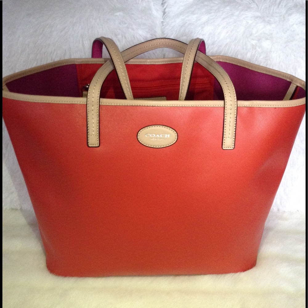 💫Sale!💫Coach Large Leather Tote